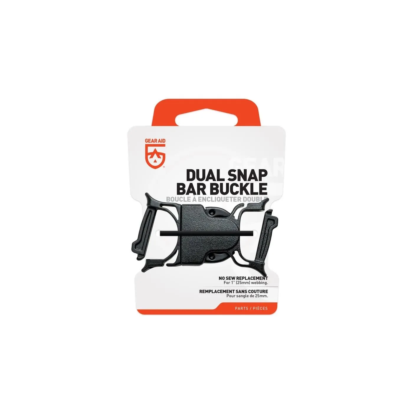 Gear Aid Dual Snap Bar Buckle 1"