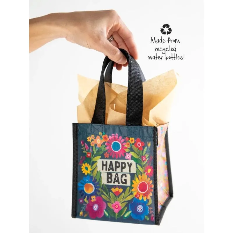 Gift Bag Small - Black Floral