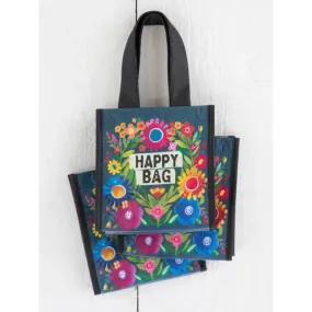 Gift Bag Small - Black Floral