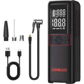 GOOLOO PT05 Portable 160PSI 7500mAh Cordless Air Compressor Tire Inflator W/LED Digital Pressure