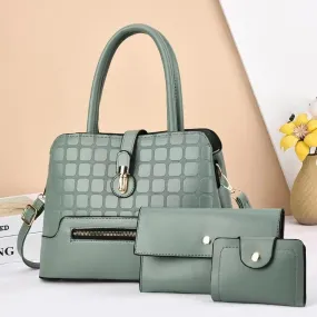 Green 3 in 1Handbag For Girls 207-2