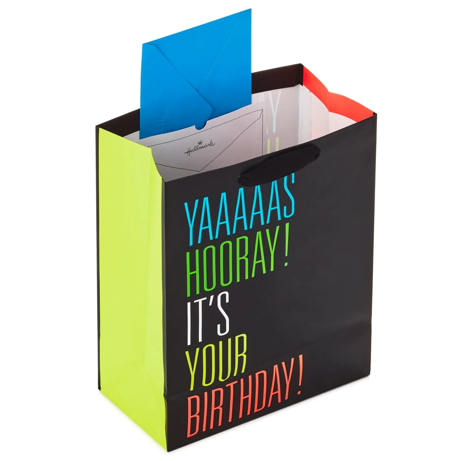 Hallmark 13'' Yaaaaas Hooray Birthday Gift Bag