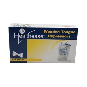 Healthease Tongue Depressors 100 Pack