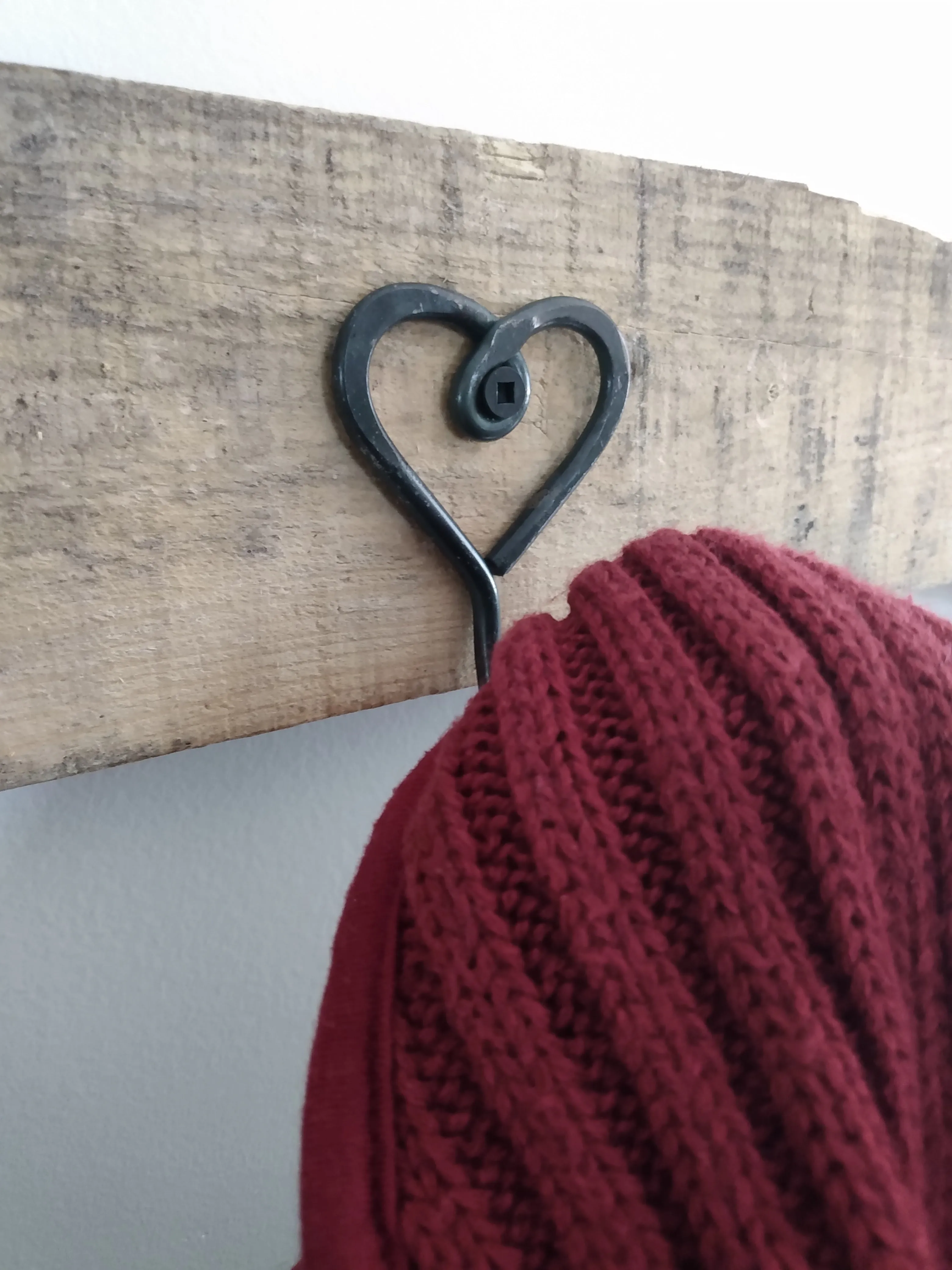 Heart Shaped Wall Hooks