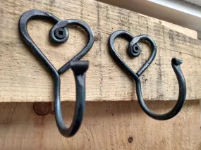 Heart Shaped Wall Hooks