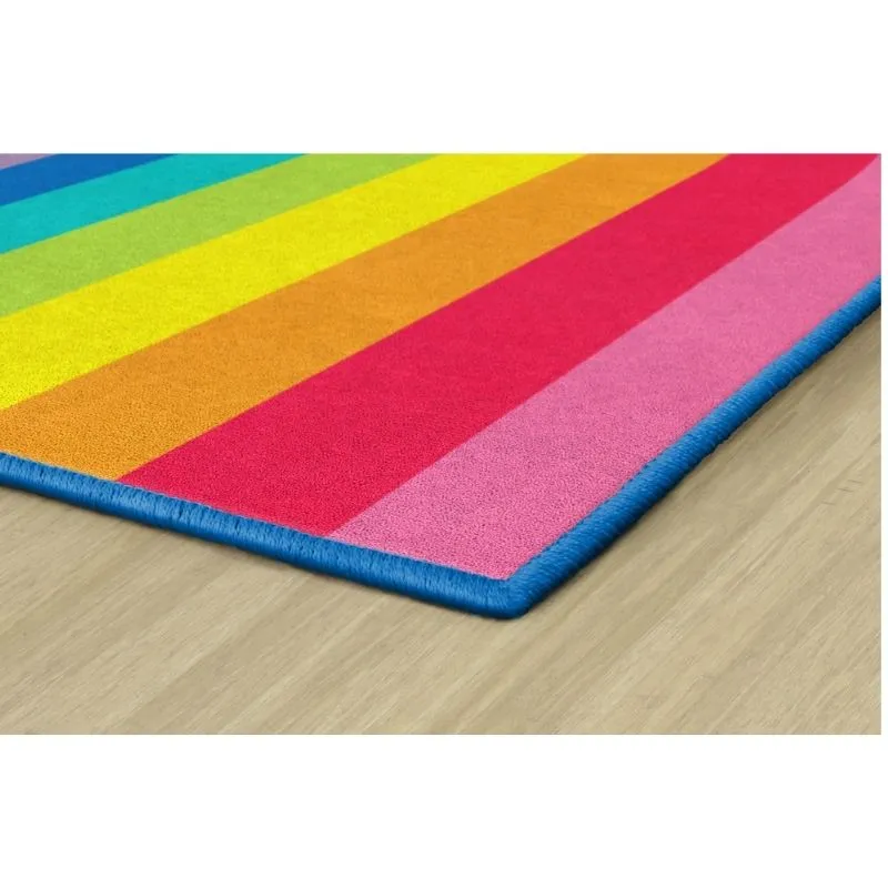 Hello Modern Rainbow Classroom Rug