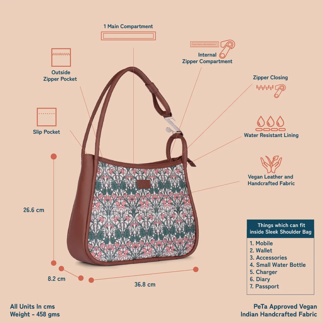 Hooghly Nouveau Sleek Shoulder Bag