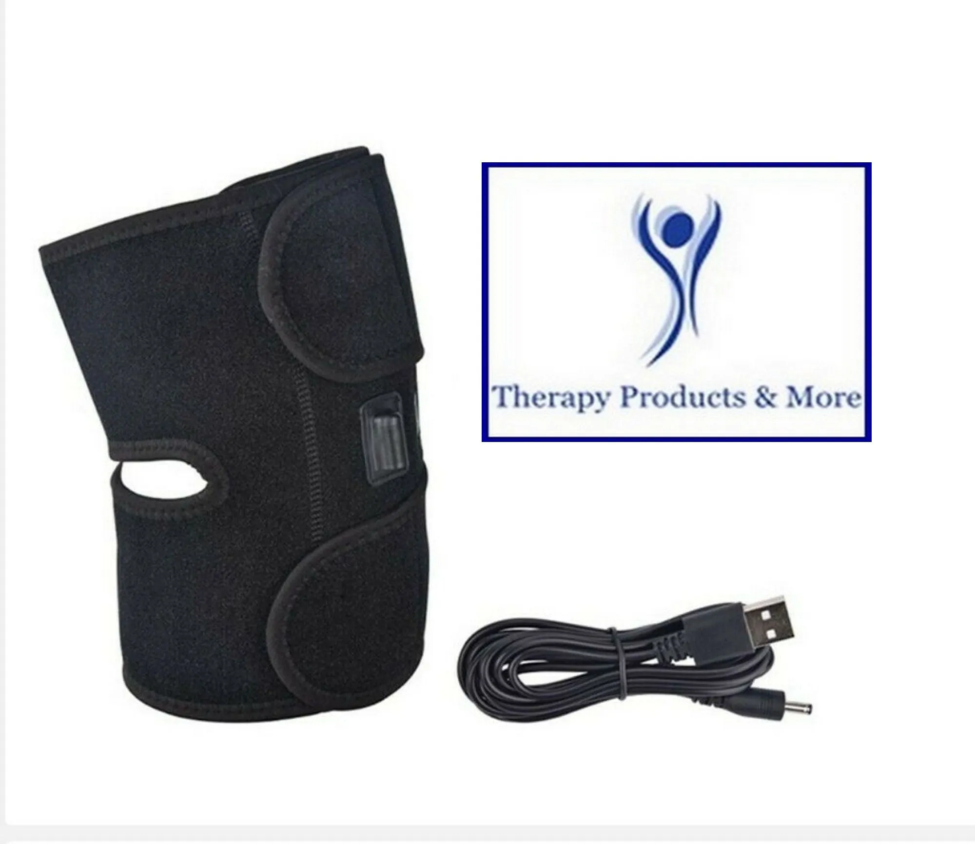 Infrared Heated Knee Brace Support Massager USB Arthritis Pain Relief Therapy