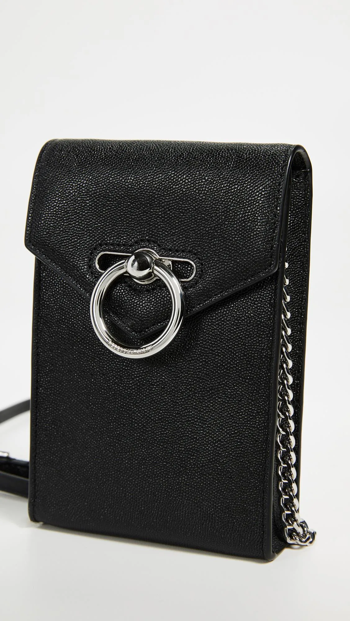 Jean Crossbody Phone Bag (Black)