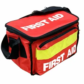 JFA Red Haversack Emergency First Aid Bag - Empty