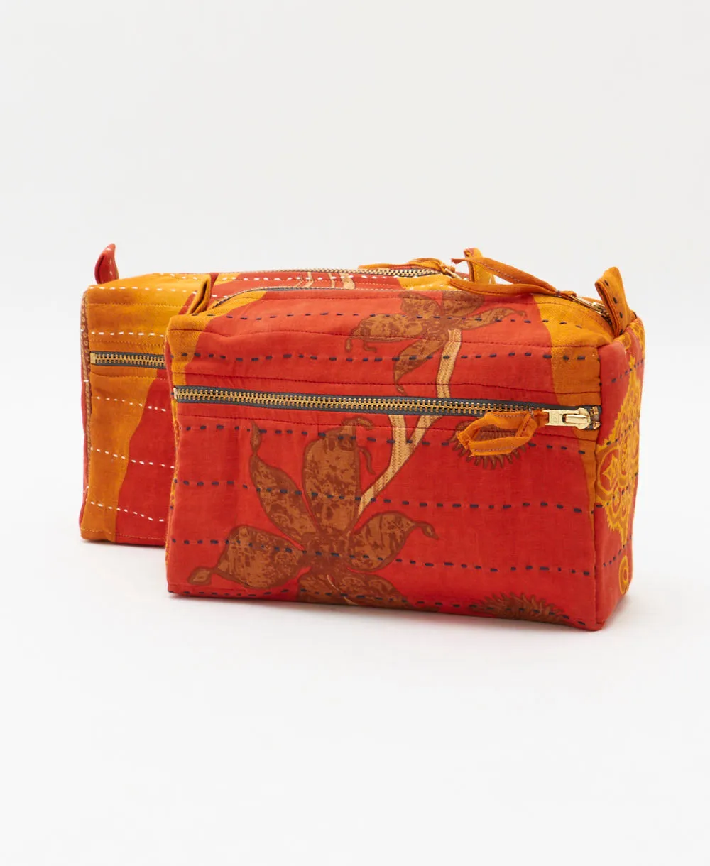 Kantha Medium Toiletry Bag - No. 240605