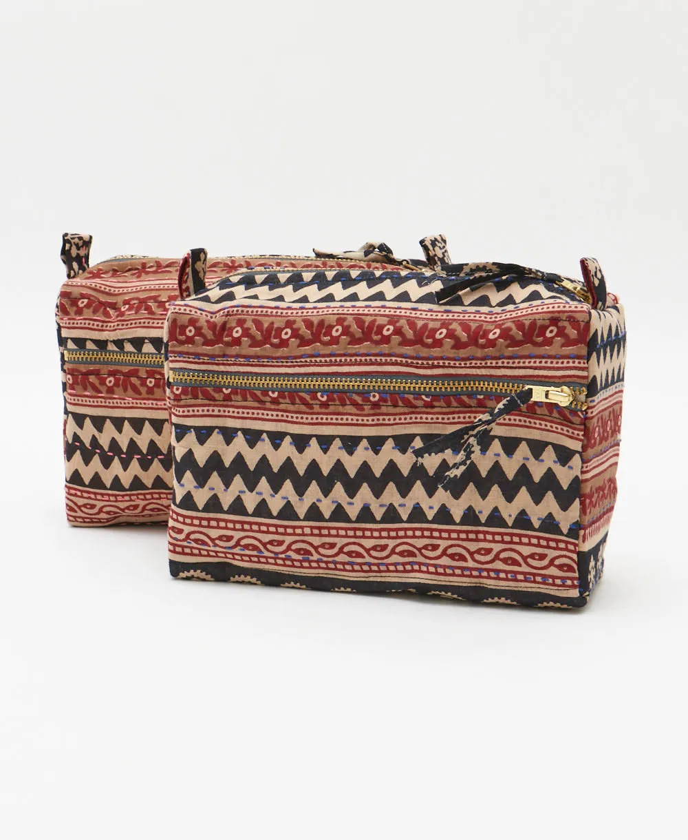 Kantha Medium Toiletry Bag - No. 240611