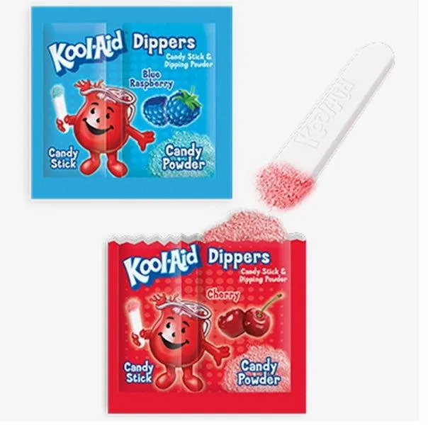 Kool-Aid Dippers Candy Stick and Dipping Powder