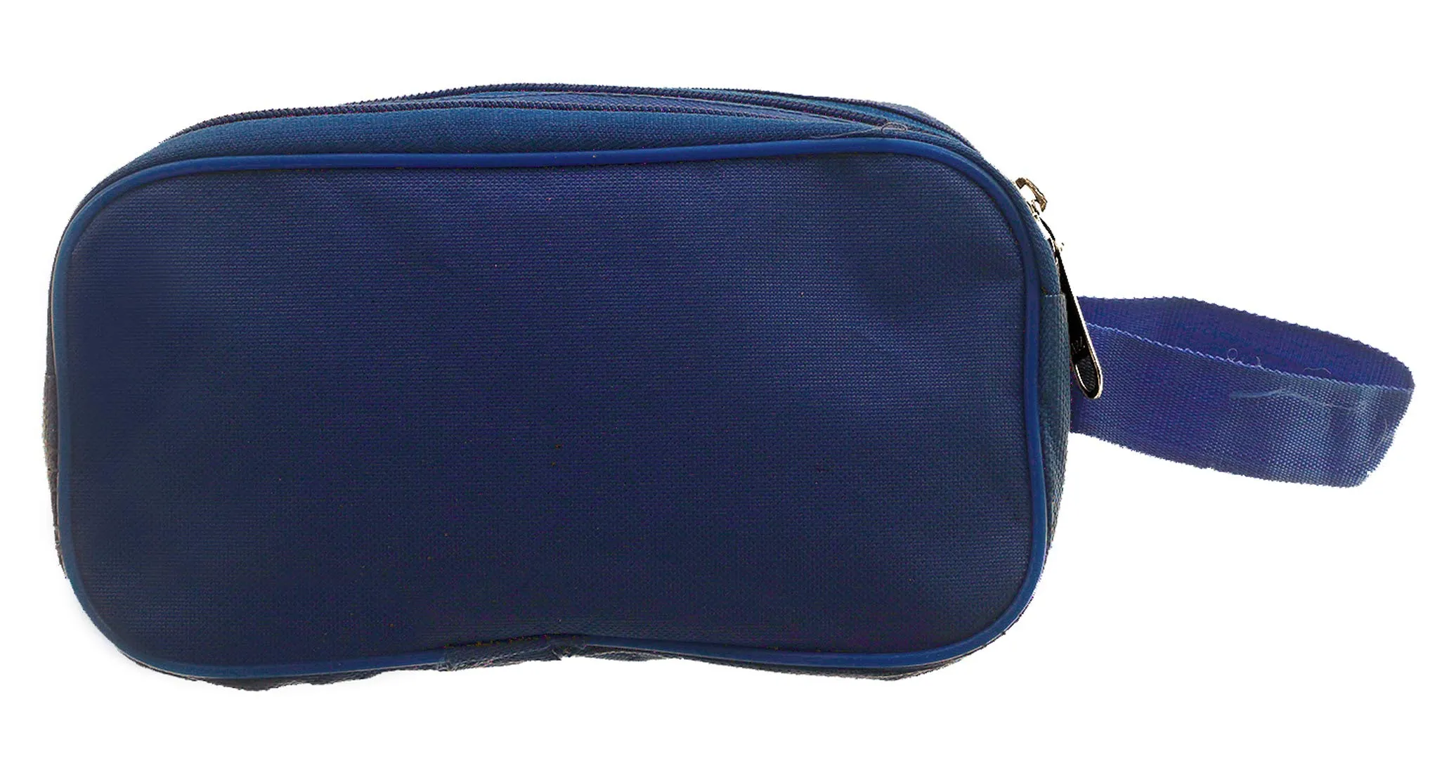 Kuber Industries 2 Pieces Multipurpose Canvas Toiletry Travel Shaving Kit,(Navy Blue) - CTKTC31467