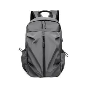 Laptop Backpack Shoulder Bag With USB Charging TB505 - Grey