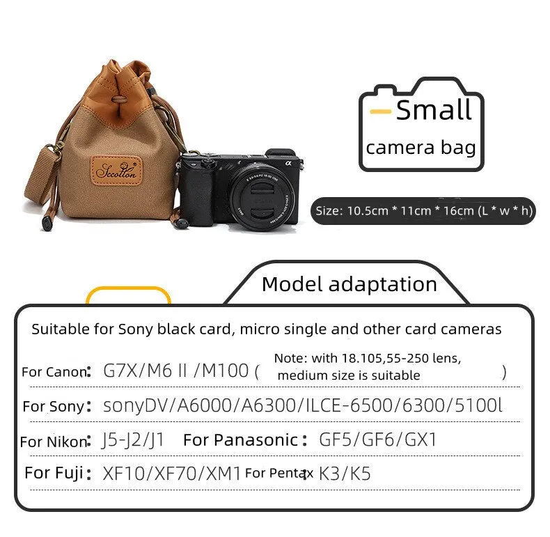 Lens photography protective bag inner bag waterproof micro single camera storage bag camera backpack forinstax mini 11