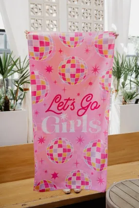 Let's Go Girls Pool Quick Dry Towel