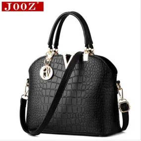 MAGICBAG Women Famous brand designer Luxury leather handbags women messenger bag Ladies crocodile pattern Shoulder bag Crossbody