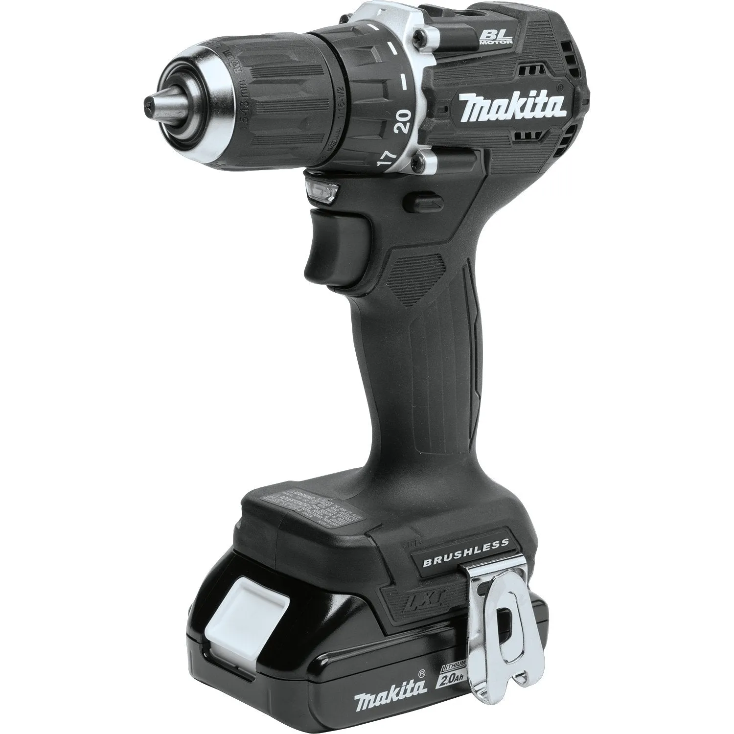 Makita (XFD15RB) 18V LXT® Sub-Compact Brushless 1/2" Driver-Drill Kit (2.0Ah)