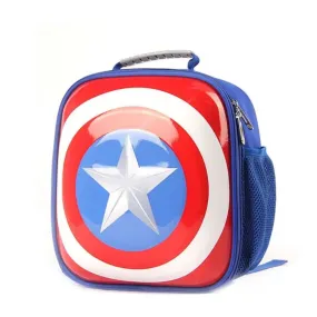 MARVEL CAPTAIN AMERICA HARDSHELL SQUARE SHAPE BAG - BLUE by Mesuca