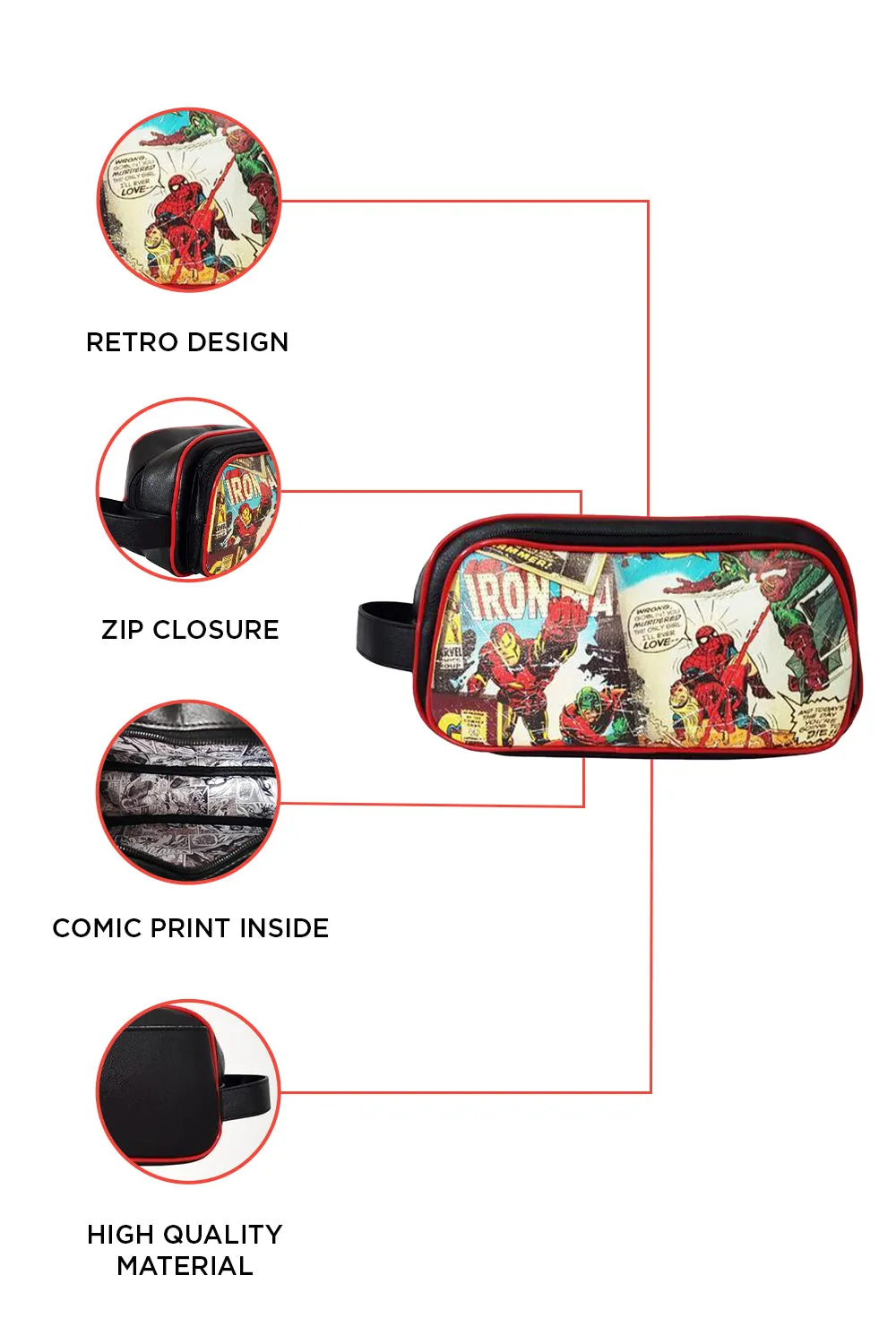 Marvel Comics Toiletry Bag