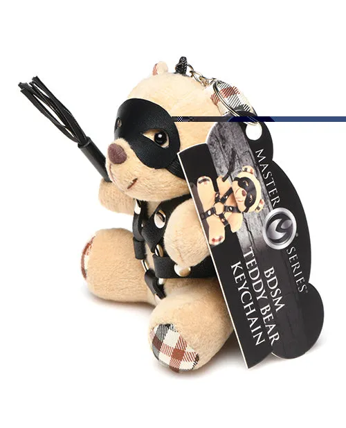 Master Series Bdsm Teddy Bear Keychain