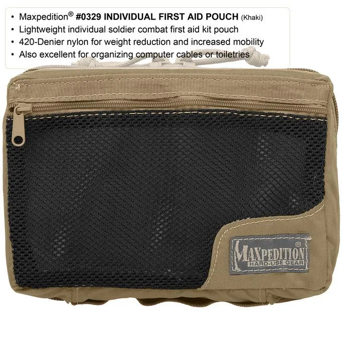 Maxpedition Individual First Aid Pouch (Black)