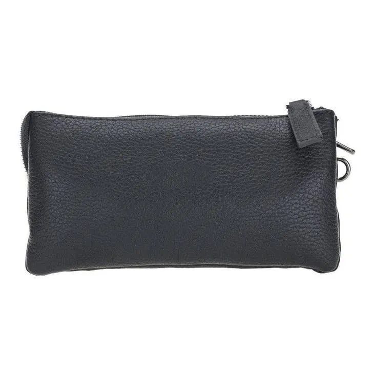 Melissa Leather Women Hand Bag Black