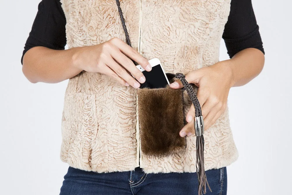 Mink Cross Body Bag