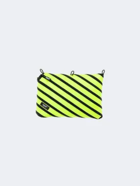 Neon Jumbo Pouch Clip Strip 8 Unts Unisex Bts Bag Yellow Zjn-Cs-3