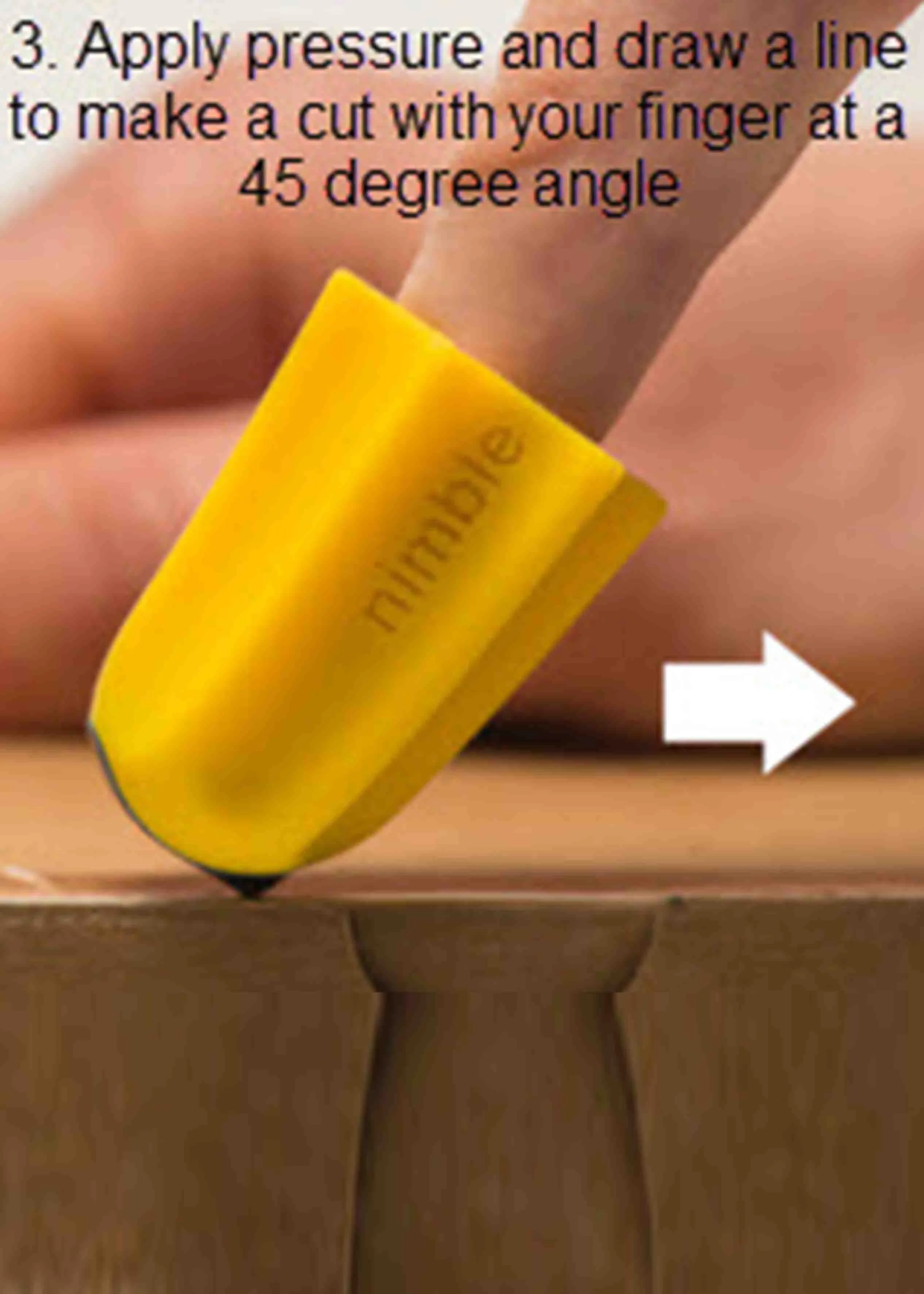 Nimble One Finger Paper Cutter