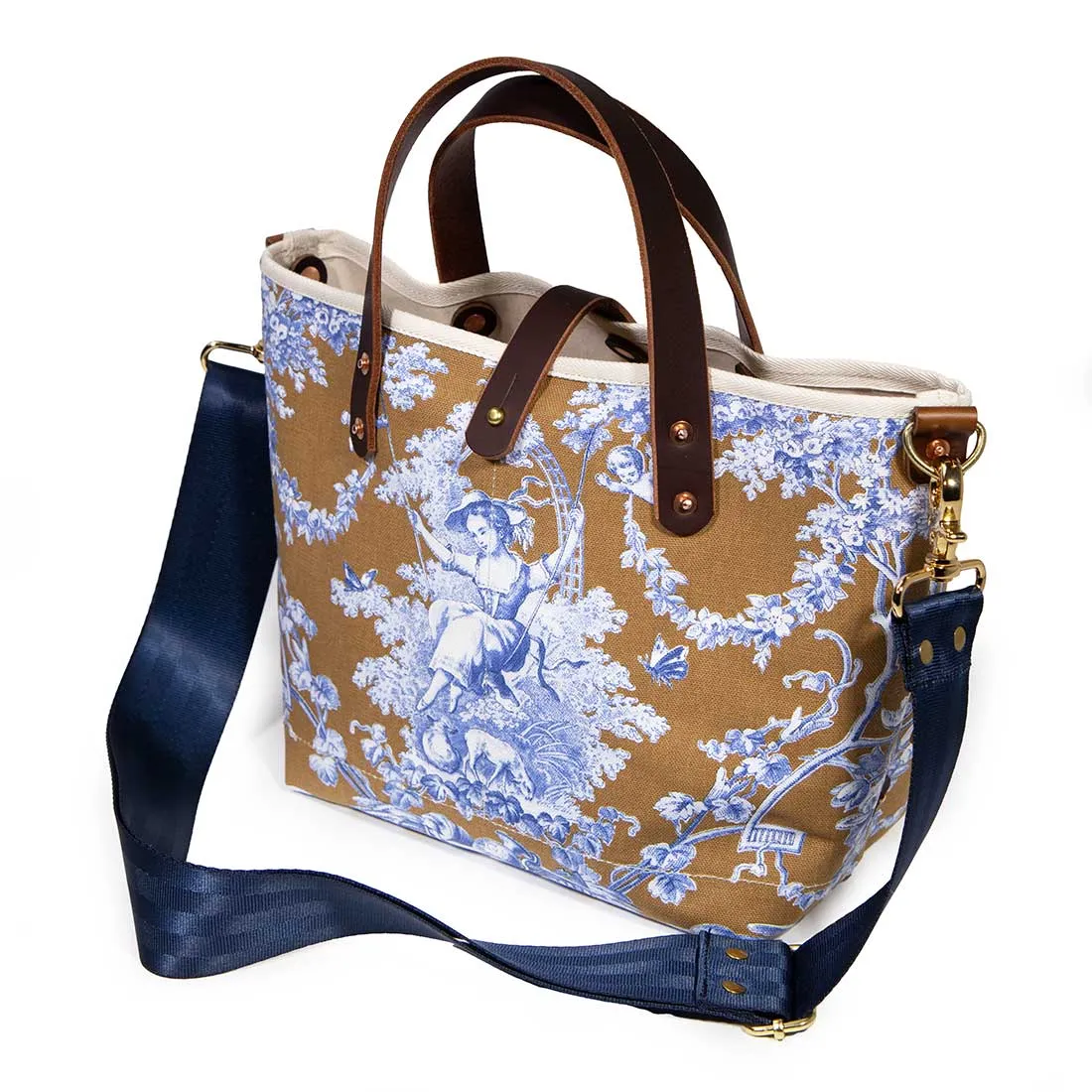 Oak & Ink Toile All Day Mini Tote