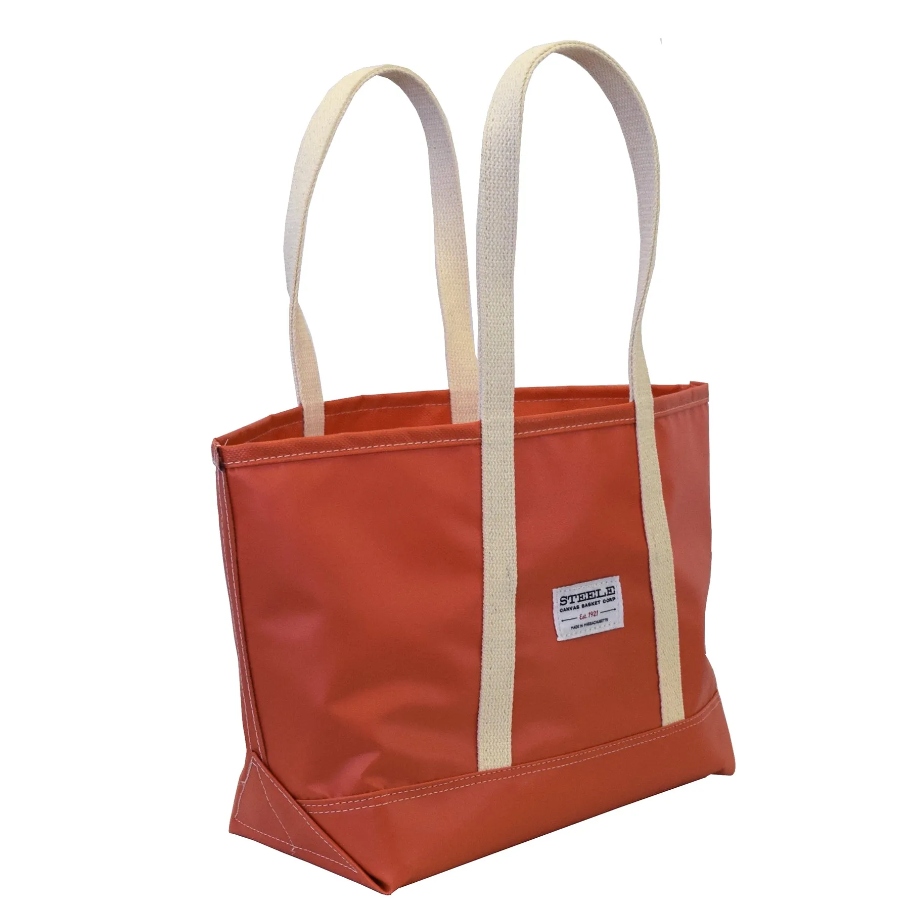 Orange Steeletex Beach Tote - Small