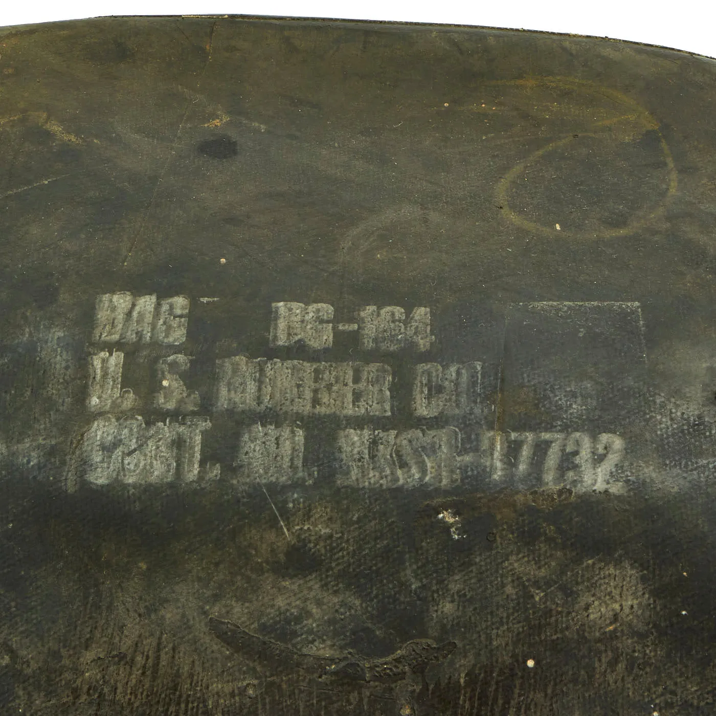 Original U.S. WWII 1945 Amphibious Invasion Special Purpose Waterproof Rubber Bag