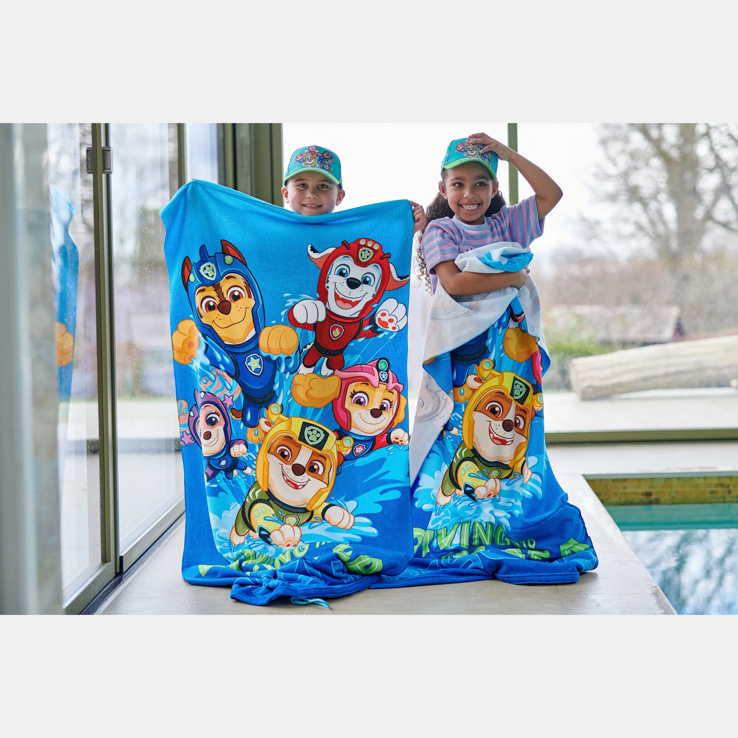 PAW Patrol Aqua Pups 2 in 1 Towel Bag