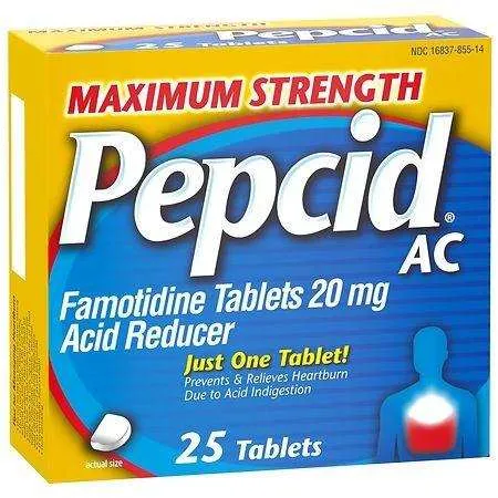 Pepcid AC Acid Reducer Maximum Strength Tablets