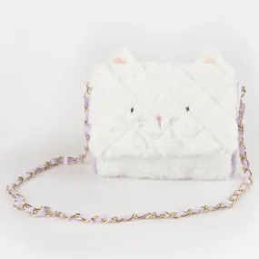 Plush Cat Handbag