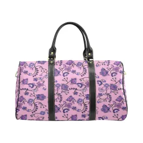 Purple Floral Amour Waterproof Travel Bag