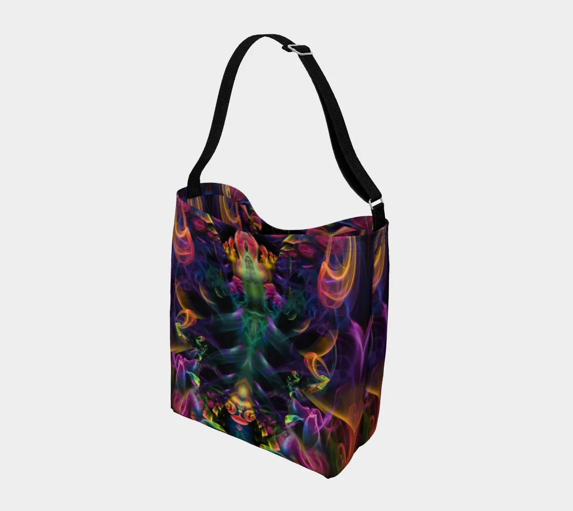 RAINBOW SMOKE TOTE BAG