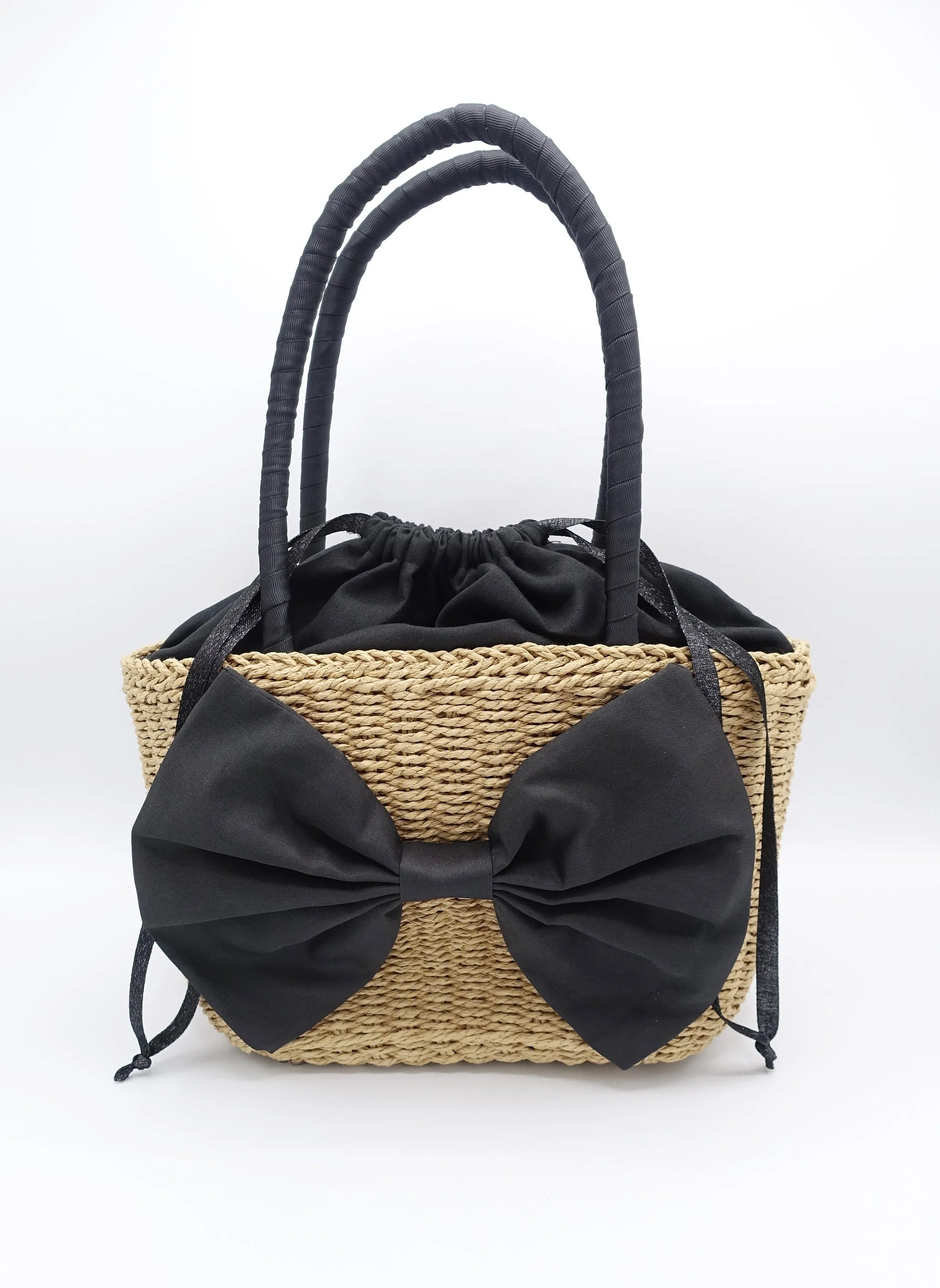 rattan handbag, rattan bow bag, vacation bag for women