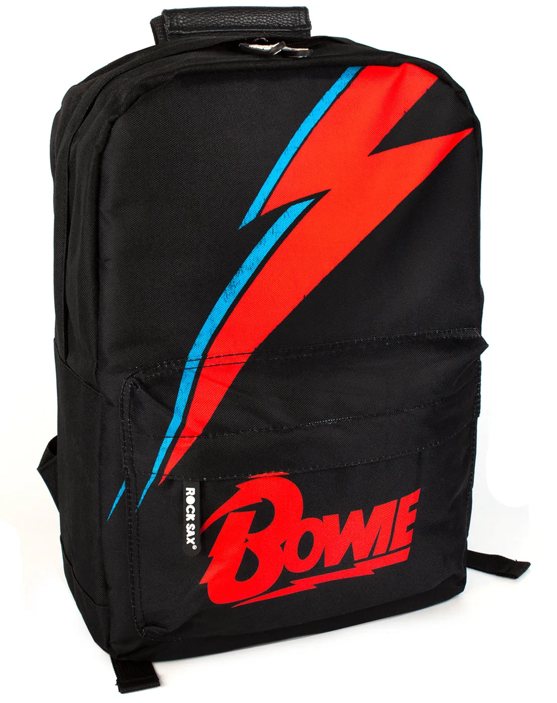 Rock Sax David Bowie Rucksack Lightning Black Backpack