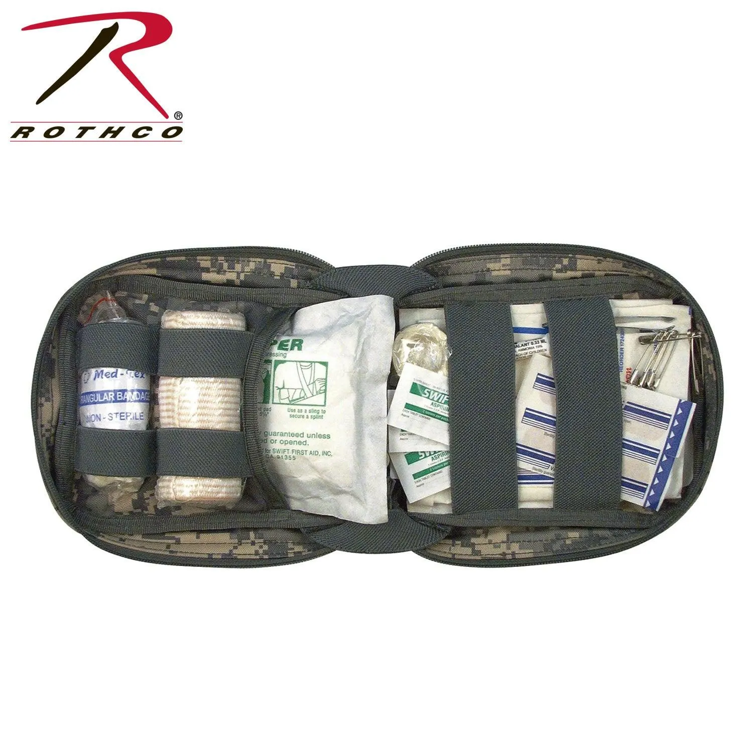 Rothco MOLLE Tactical Trauma Individual First Aid Kit (IFAK) Bug Out Bag