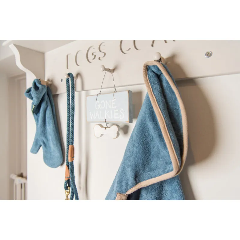 Ruff and Tumble Drying Mitts - Sandringham Blue