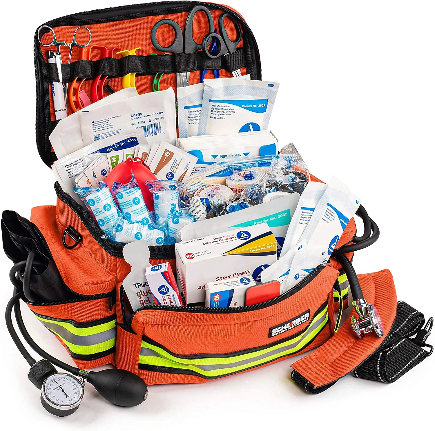 Scherber Basic First Responder Trauma Kit - Fully Stocked