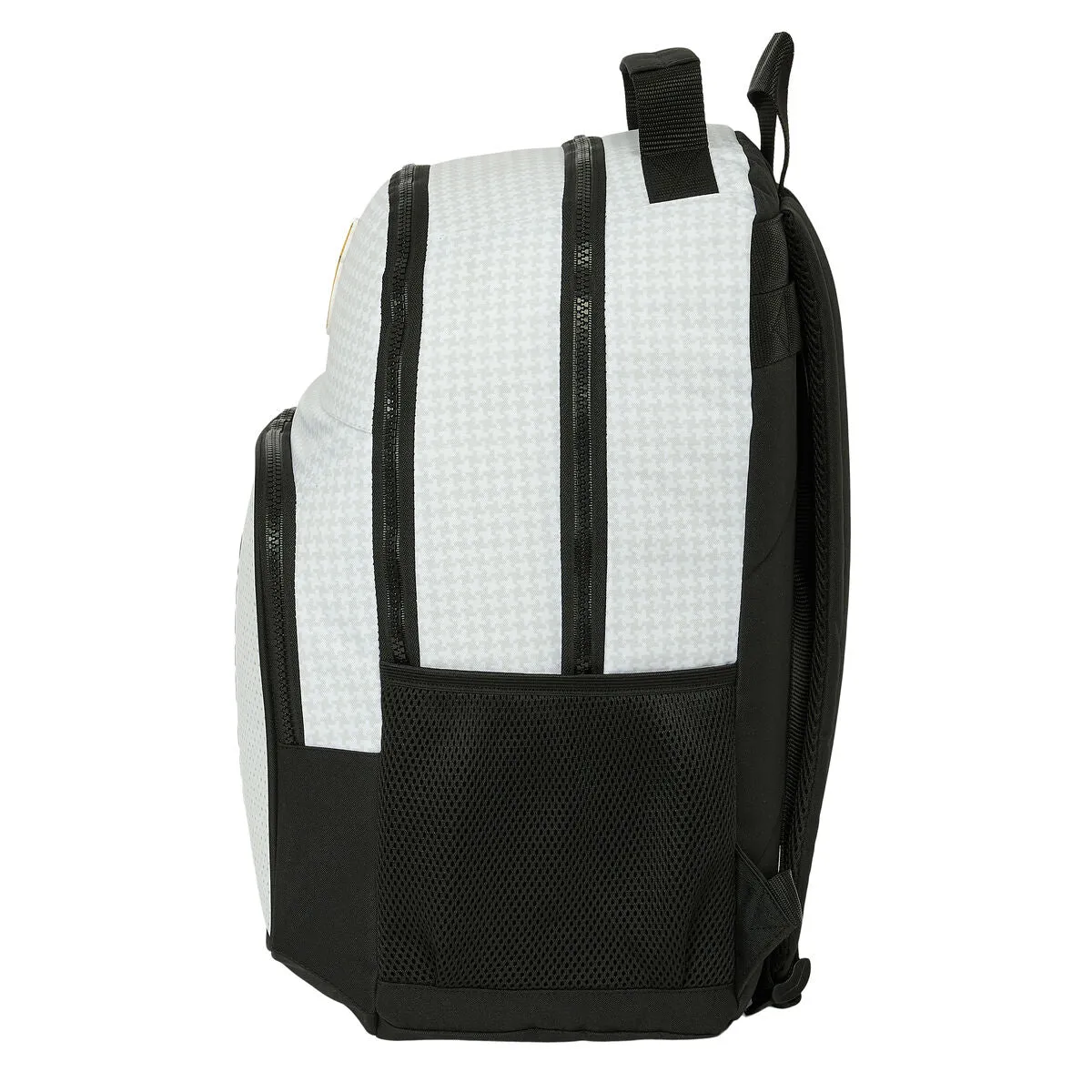 School Bag Real Madrid C.F. 24/25 White Grey 32 x 42 x 16 cm