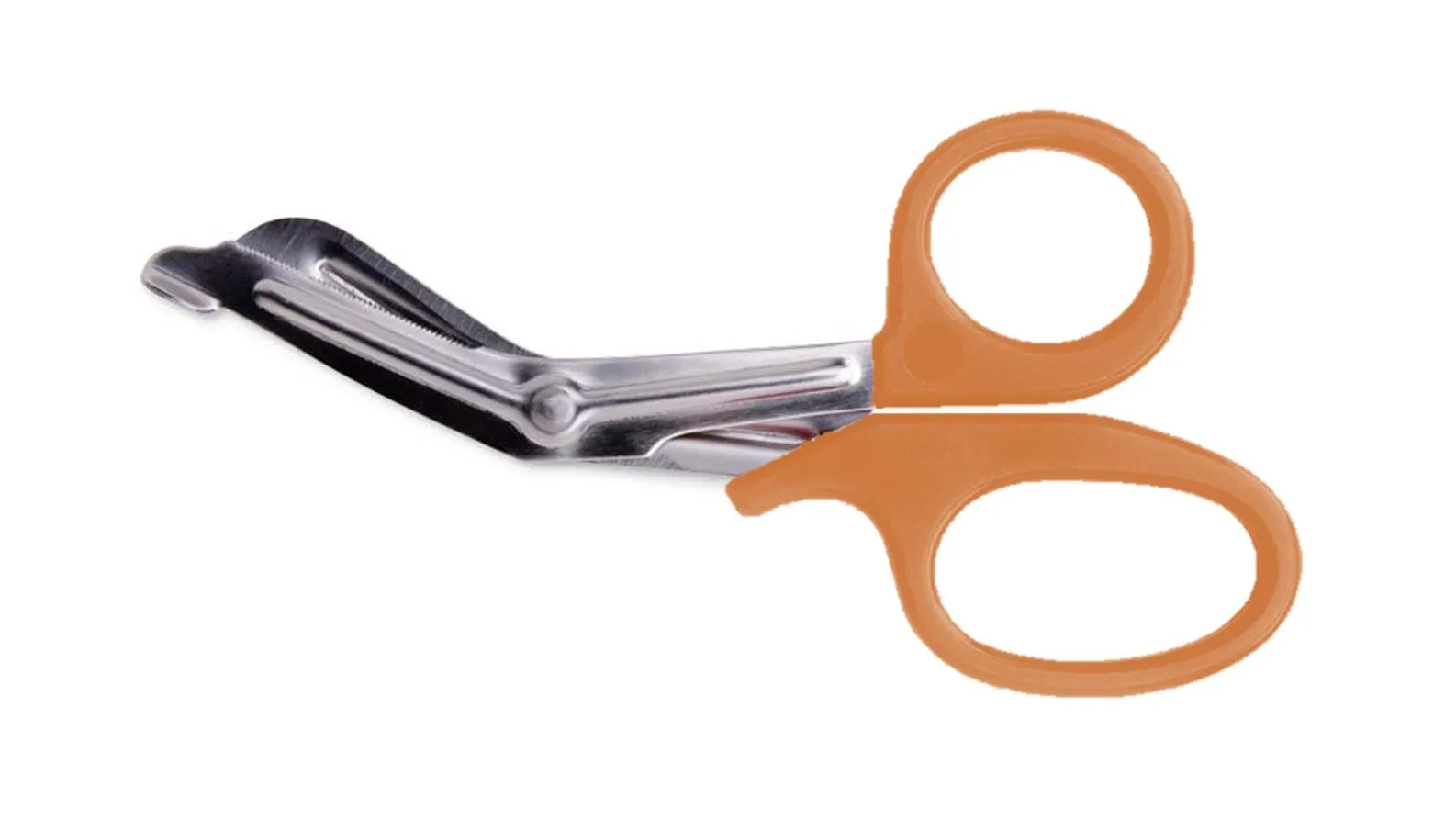 SCISSORS 14CM BASIC UNIVERSAL TYPE ORANGE