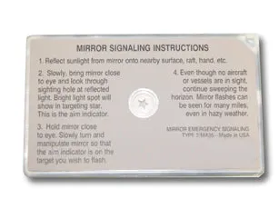 Signal Mirror, StarFlash, 2" x 3"