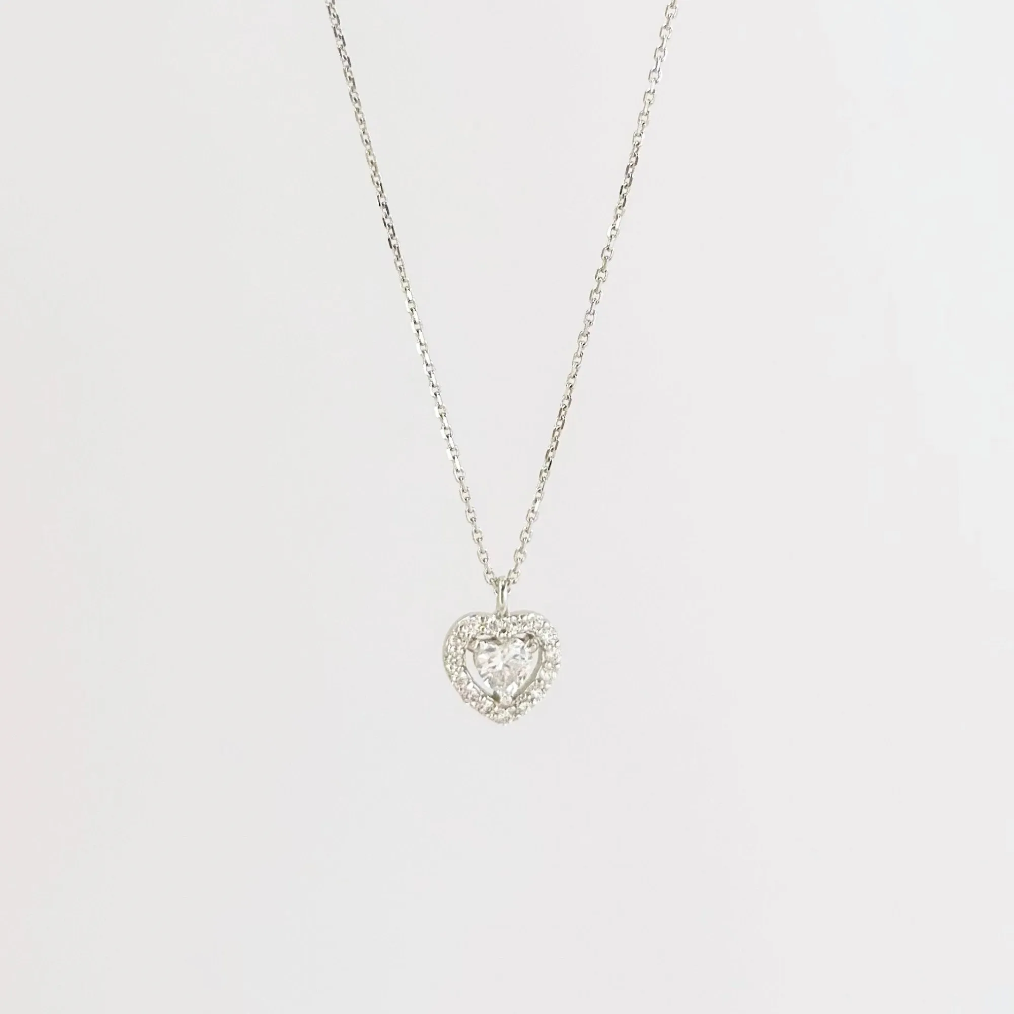 Silver First Love Necklace