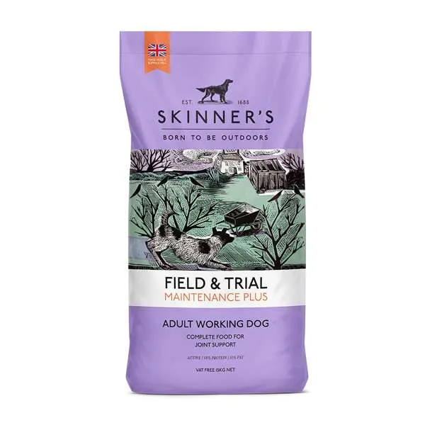 Skinners Field & Trial Maintenance Plus 15kg - Free P&P