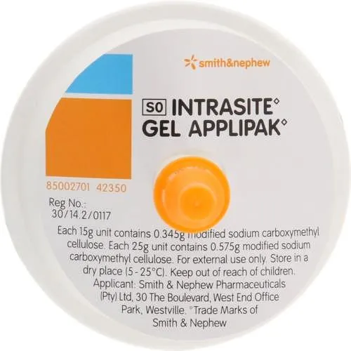 Smith & Nephew Intrasite Gel Applipak Wound Dressing 15g